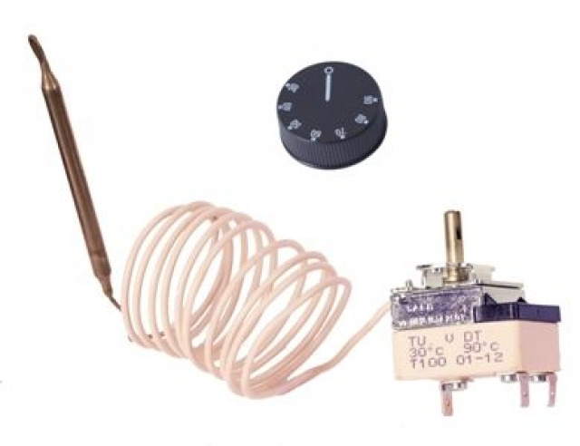 Терморегулятор капиллярный 30-85C WY85B-E - купить с доставкой по ...