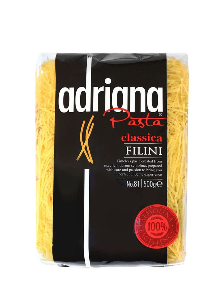 Adriana Pasta Filini №81 Вермишель 500 г макароны из твердых сортов  #1