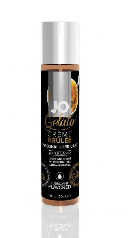 Съедобный лубрикант Крем Брюле JO Gelato Lubricant 30 мл #1