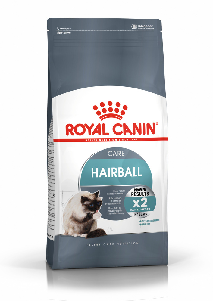 Royal Canin Hairball Care Сухой корм для взрослых кошек для выведения шерсти, 400 г  #1