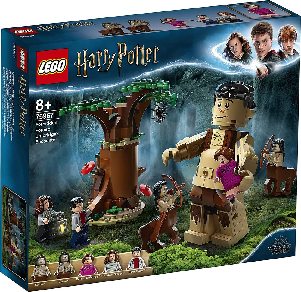 Конструктор LEGO Harry Potter 75967 Запретный лес: Грохх и Долорес Амбридж  - купить с доставкой по выгодным ценам в интернет-магазине OZON (530773332)