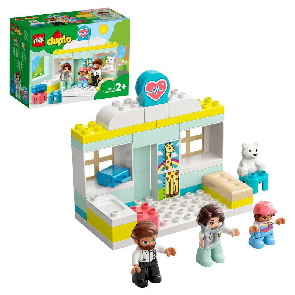 10968 Конструктор LEGO DUPLO Town Поход к врачу 34 деталей