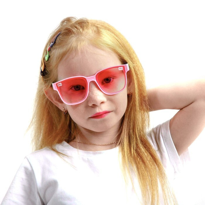 Очки солнцезащитные детские "OneSun", uv 350, линза 4.5 х 5 см, ширина 13 см, дужка 13.5 см, микс  #1