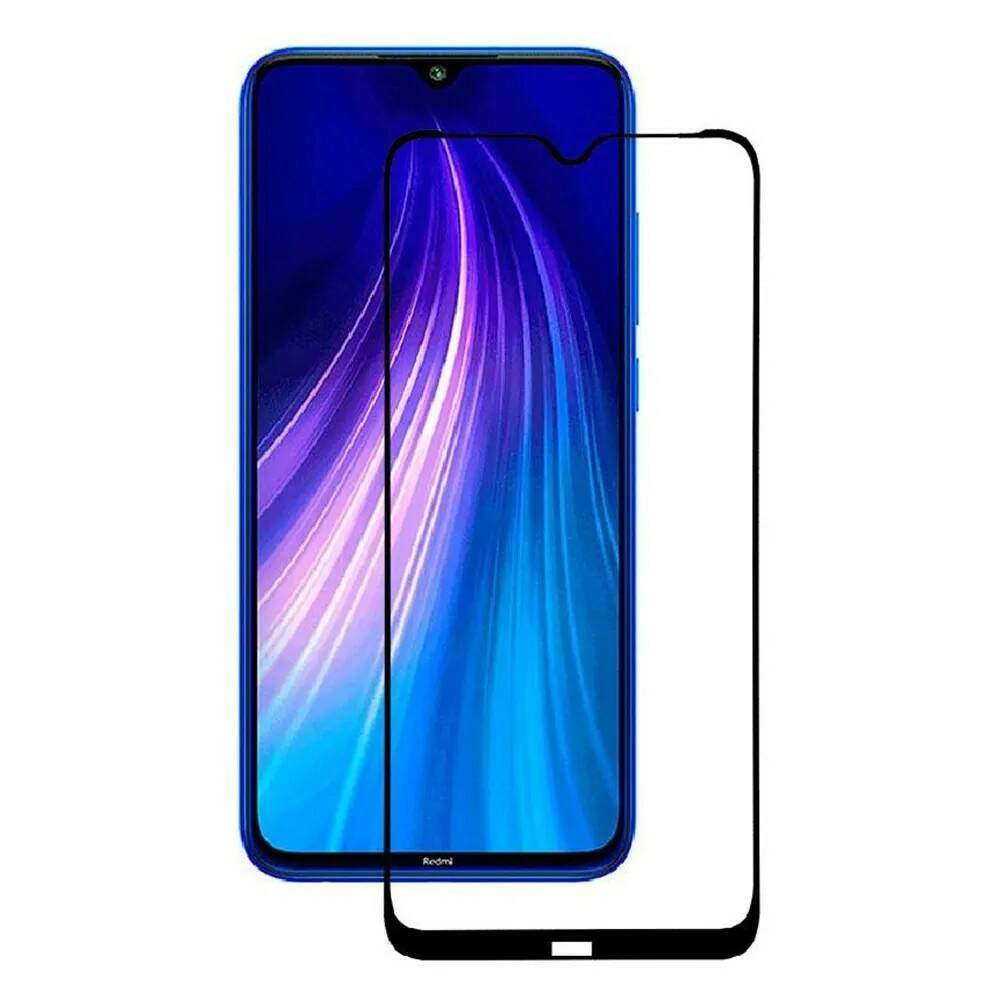 Защитное стекло для Xiaomi Redmi Note 8 2021, 2019 полноэкранное Сяоми  Редми Нот 8 2021, 2019 - купить с доставкой по выгодным ценам в  интернет-магазине OZON (555527261)