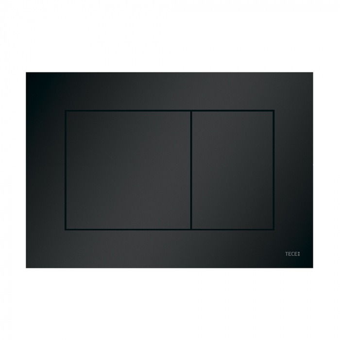 Пластиковая панель смыва для унитаза TECEnow, черная матовая 9240407  #1