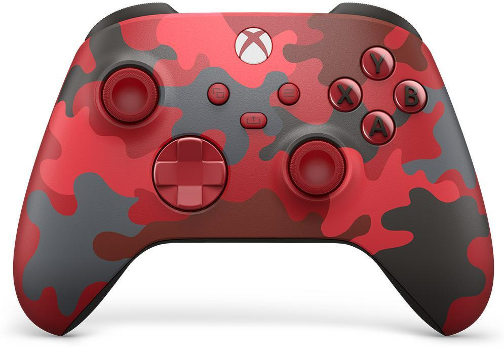 Microsoft Геймпад беспроводной Xbox Wireless Controller Daystrike Camo  (Дневной камуфляж) (Xbox One/Series X/S/PC), черный