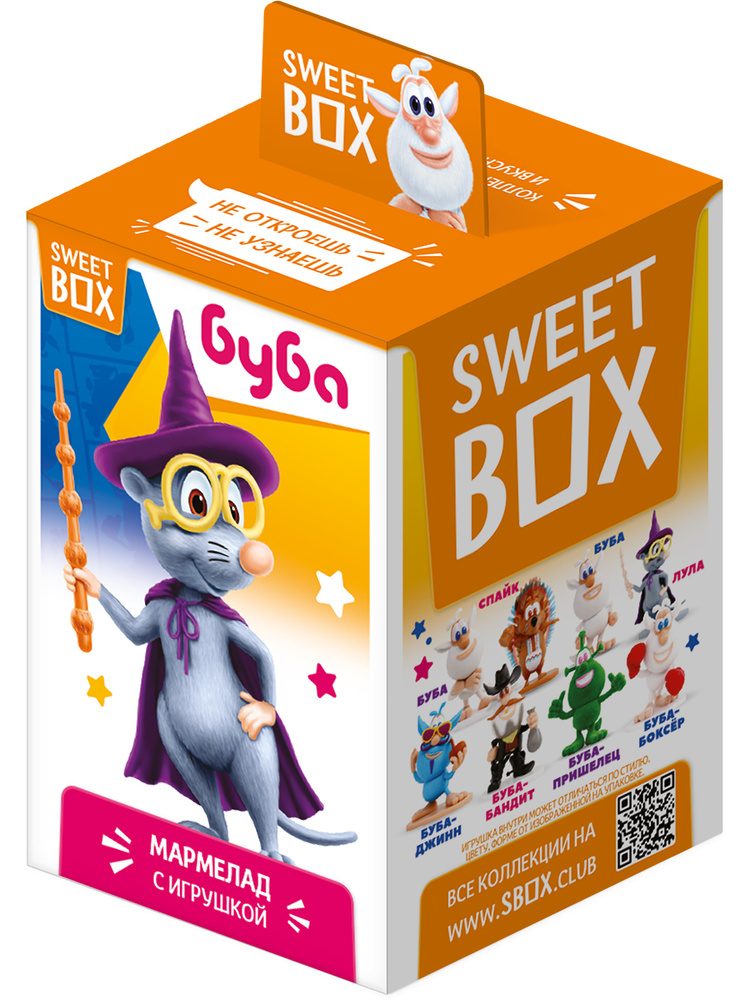 Sweet Box Конфитрейд СВИТБОКС БУБА 2 Мармелад с игрушкой, 10г  #1