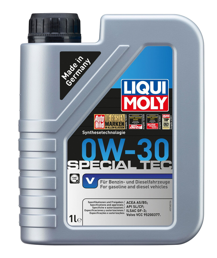 Liqui Moly SPECIAL TEC V 0W-30 Масло моторное, НС-синтетическое, 1 л