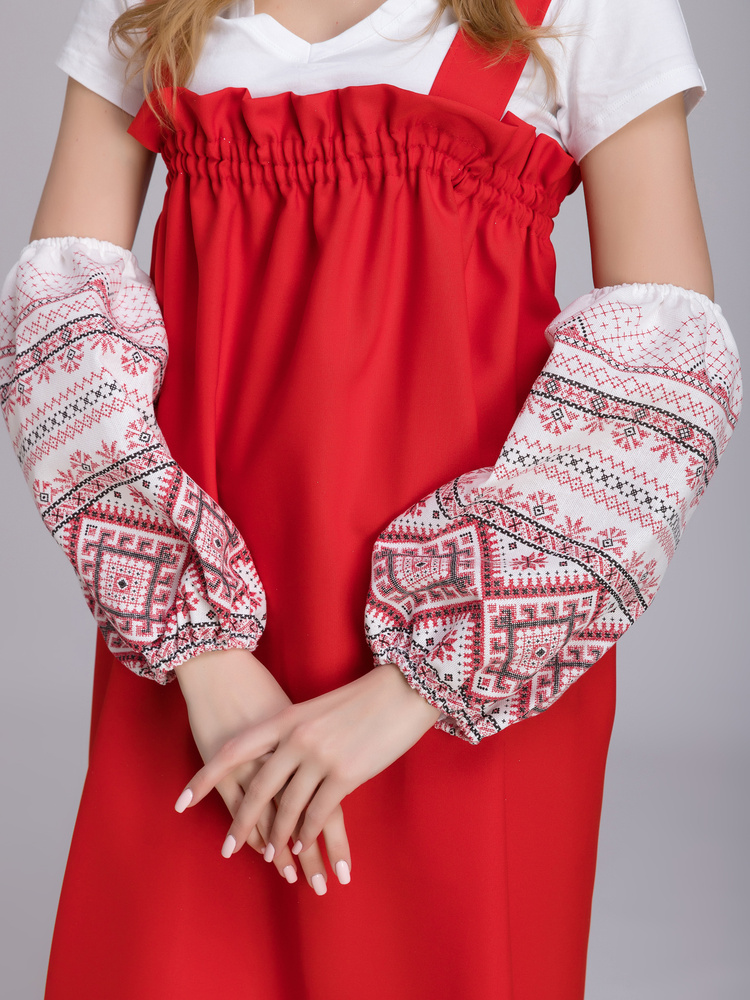 Нарукавники карнавальные взрослые купить c доставкой на OZON по низкой ...