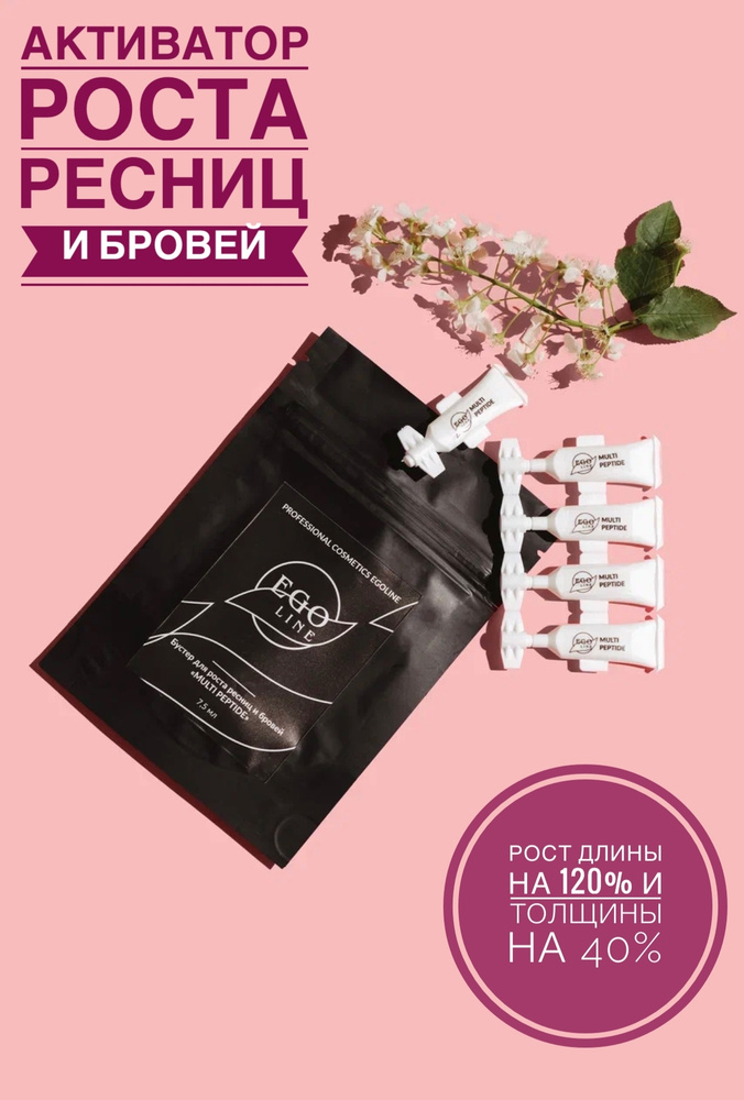 Сыворотка для роста ресниц и бровей "Multi peptide" с пептидами ...