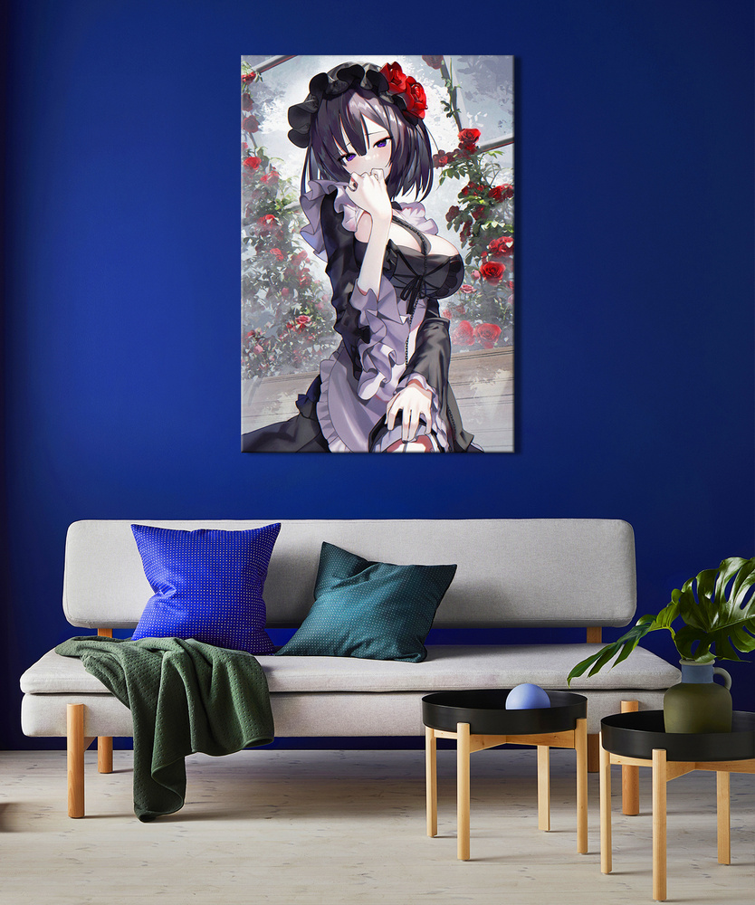 Картина на стену для интерьера - Фарфоровая кукла влюбилась аниме ...