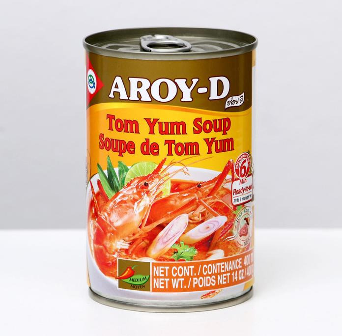 Суп Том Ям Aroy-D, консервированный, 400 гр, Таиланд - купить с ...