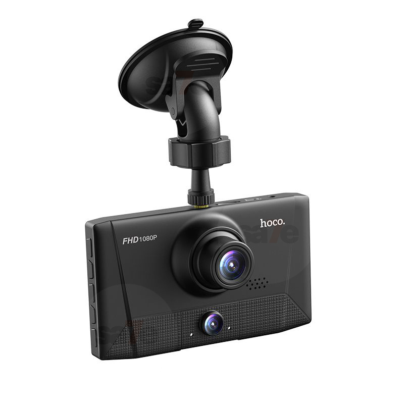 Видеорегистратор hoco DI17 / три камеры / 1080P / угол обзора 140 / датчик удара / режим парковки / голосовой #1