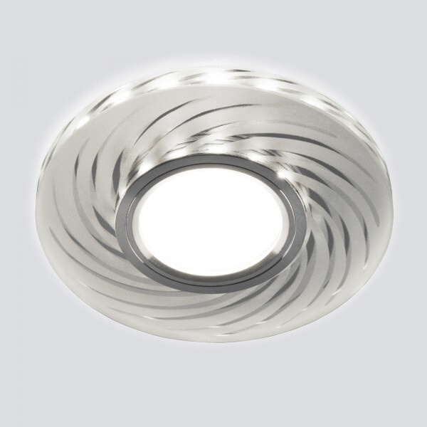 Встраиваемый потолочный точечный светильник со светодиодной подсветкой ...