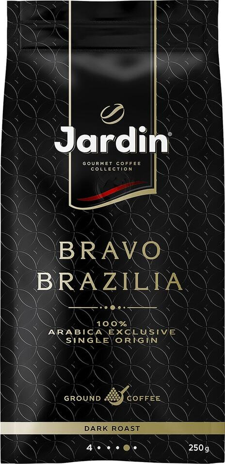 Кофе молотый Jardin Bravo Brazilia 250г 1шт - купить с доставкой по ...