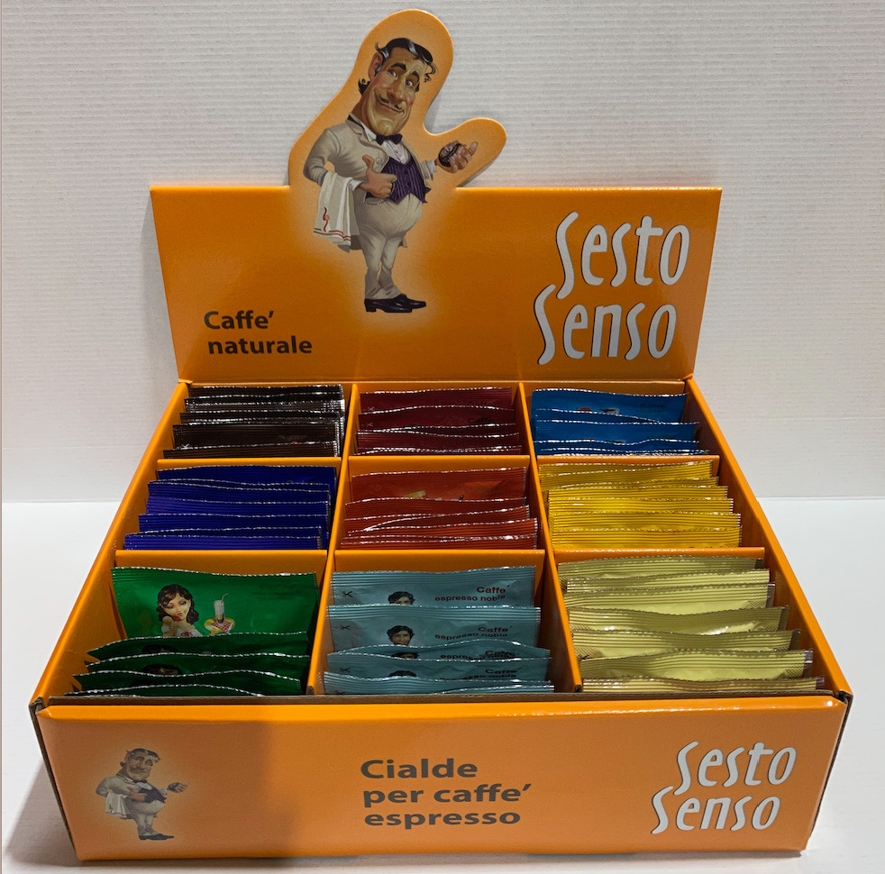 SESTO SENSO / Кофе в чалдах "MINIMIX" (чалды, стандарт E.S.E. 44 мм), 63 шт  #1