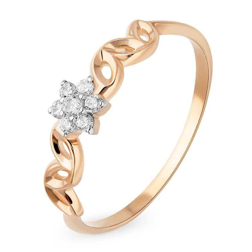 585GOLD Кольцо Золото красное 375 пробы - купить с доставкой по ...
