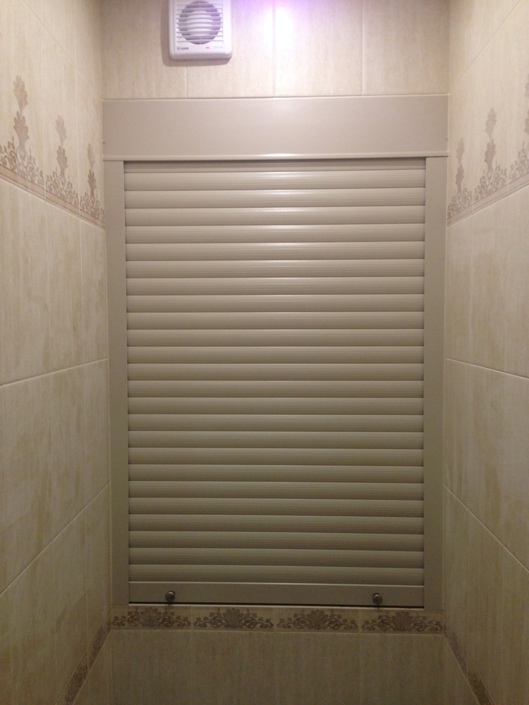 Роллеты/рольставни 800х1600 в санузел( сантехнические) на механическом ...