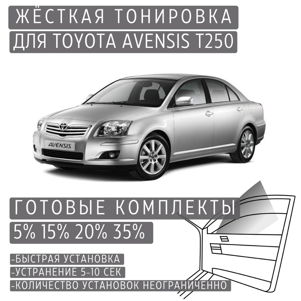 Тонировка съемная TONIROVKA TUT, 35% купить по выгодной цене в  интернет-магазине OZON (628334772)