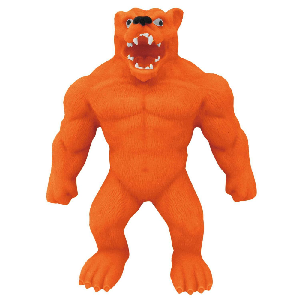 Игрушка тянучка антистресс Stretcheezz, Фигурка Лев, 14 см, оранжевый ...
