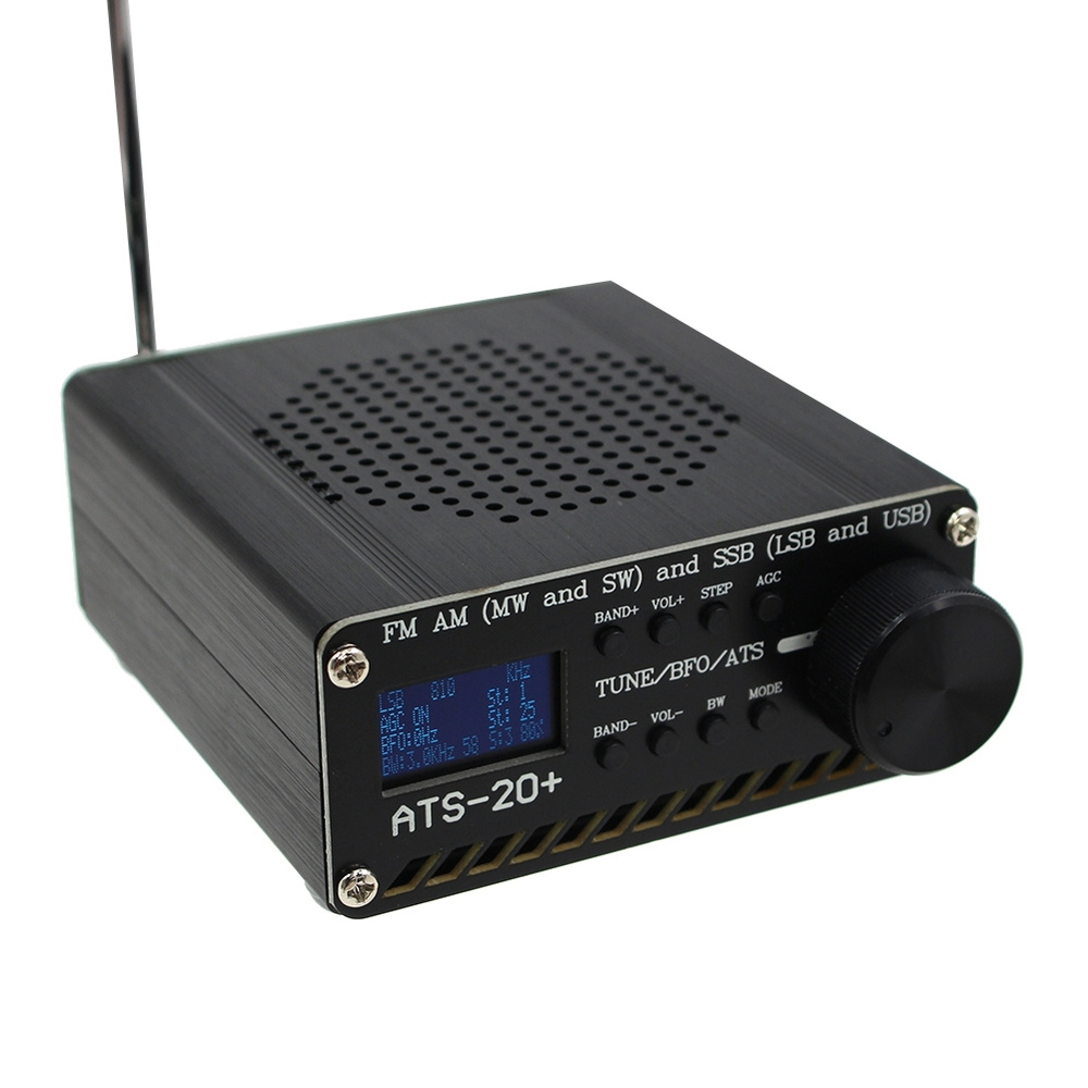 Новый вседиапазонный радиоприемник ATS-20+ Si4732 FM AM MW и SW SSB LSB ...