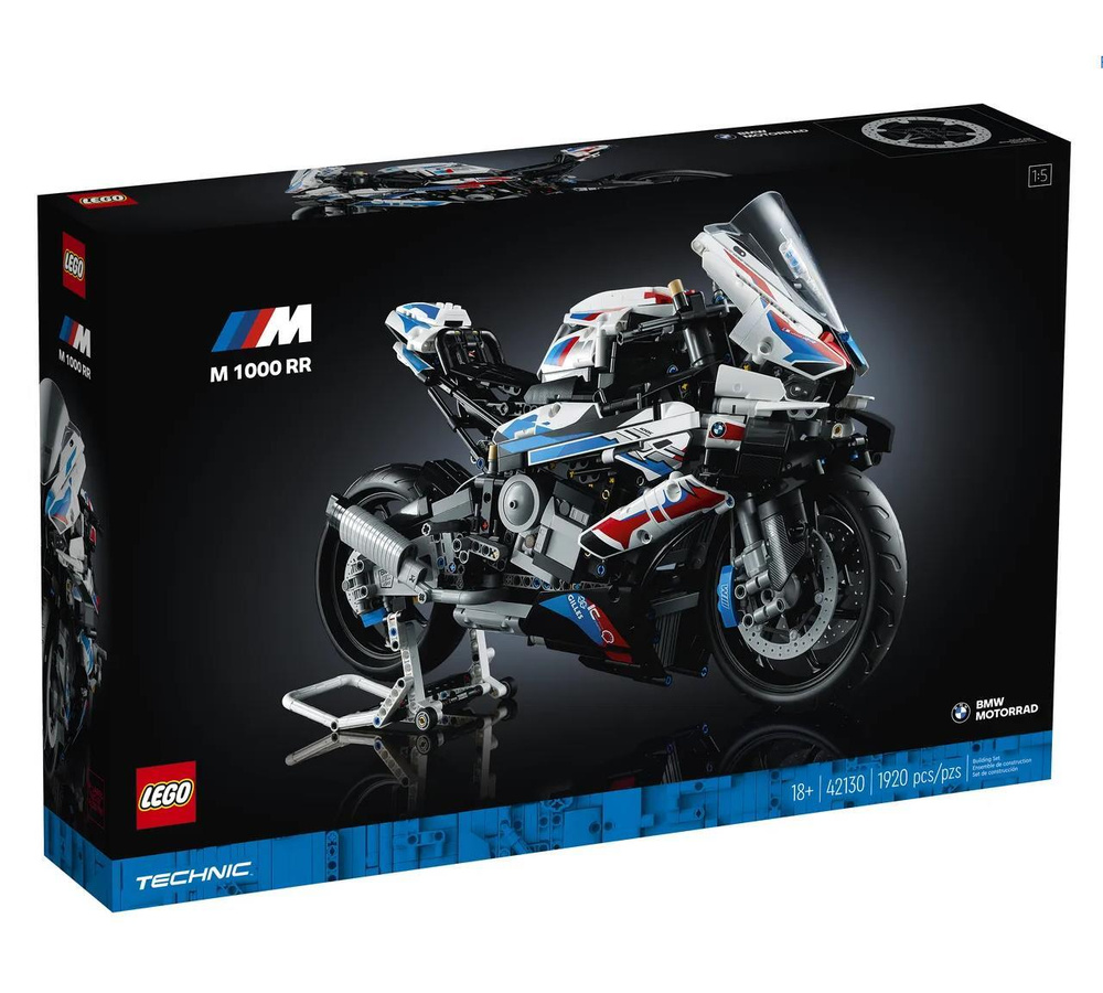 Лего Technic серия, LEGO Конструктор, лего 42130 BMW M 1000 RR, Игрушки  Lego для мальчиков и девочек