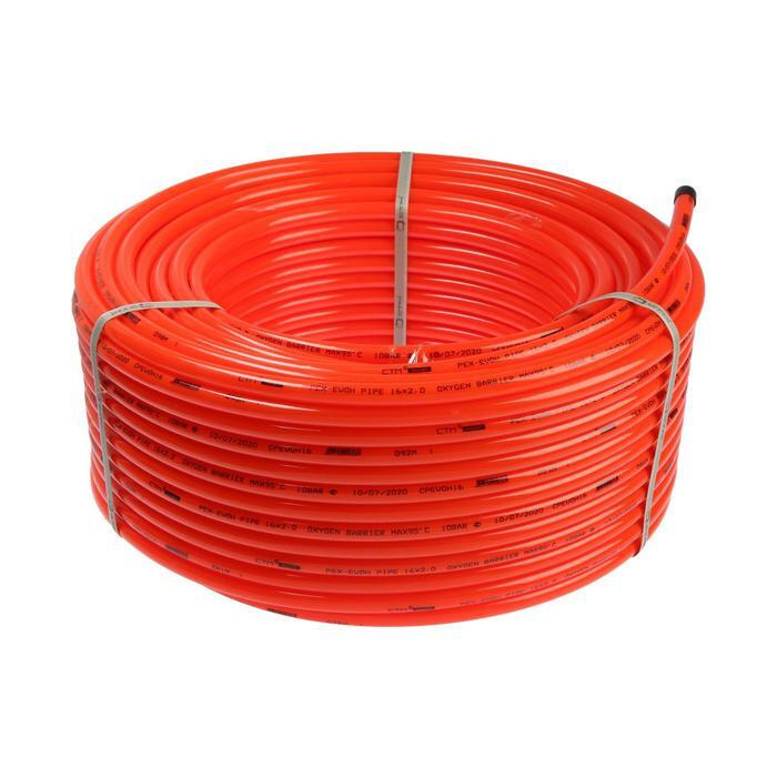 Труба из сшитого полиэтилена СТМ PEXb, d - 16х2 мм, бухта 100 метров, с ...