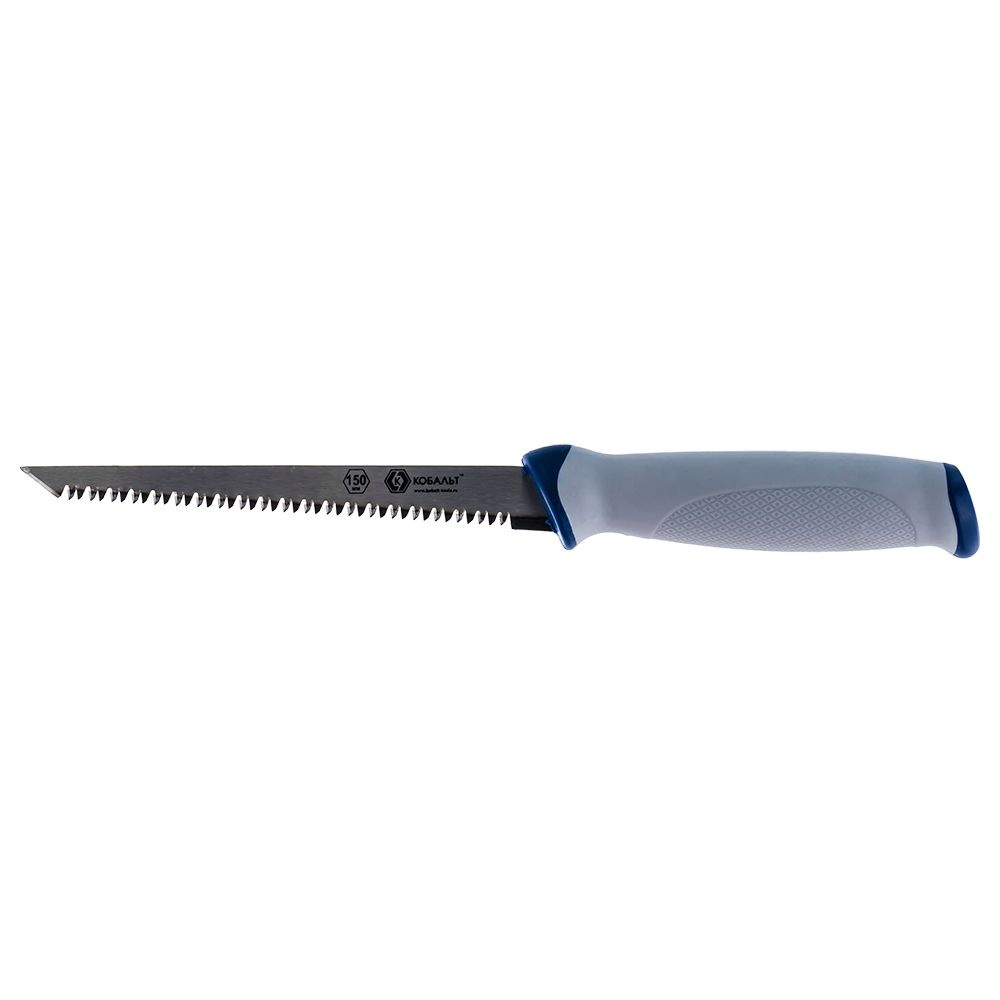 Ножовка выкружная КОБАЛЬТ мини 150 мм, 8 TPI, закаленный зуб, 3D-заточка, двухкомпонентная  #1