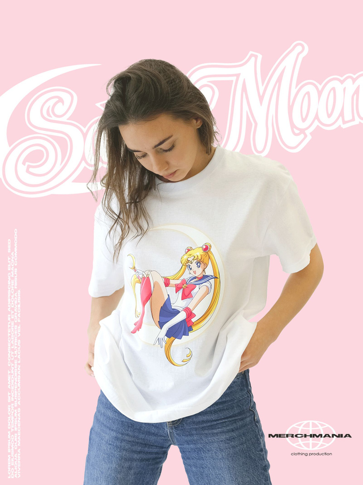 Футболка Мерч Мания Sailor Moon #1