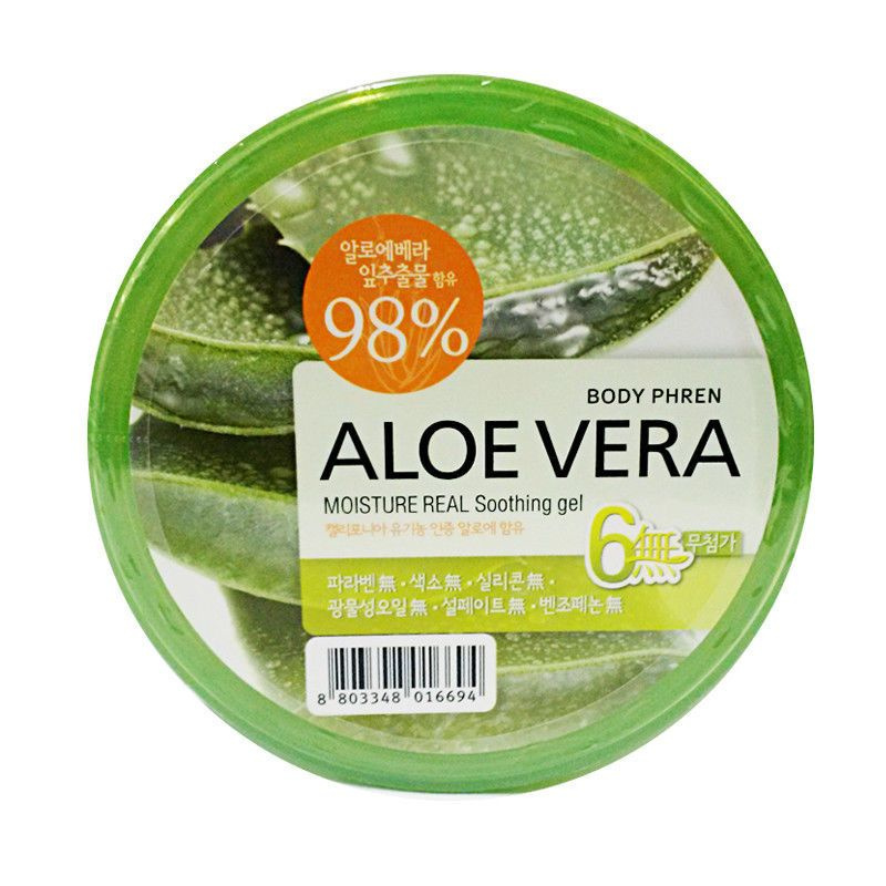 Kwailnara Гель для тела успокаивающий Aloe vera Moisture Real Soothing Gel, 500 мл.  #1