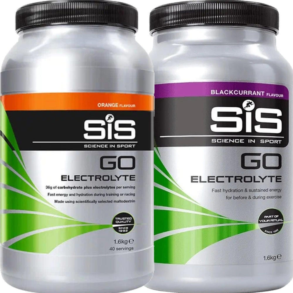 Изотоник GoElectrolyte SiS 2 x 1600 г, Апельсин, Лимон-Лайм #1