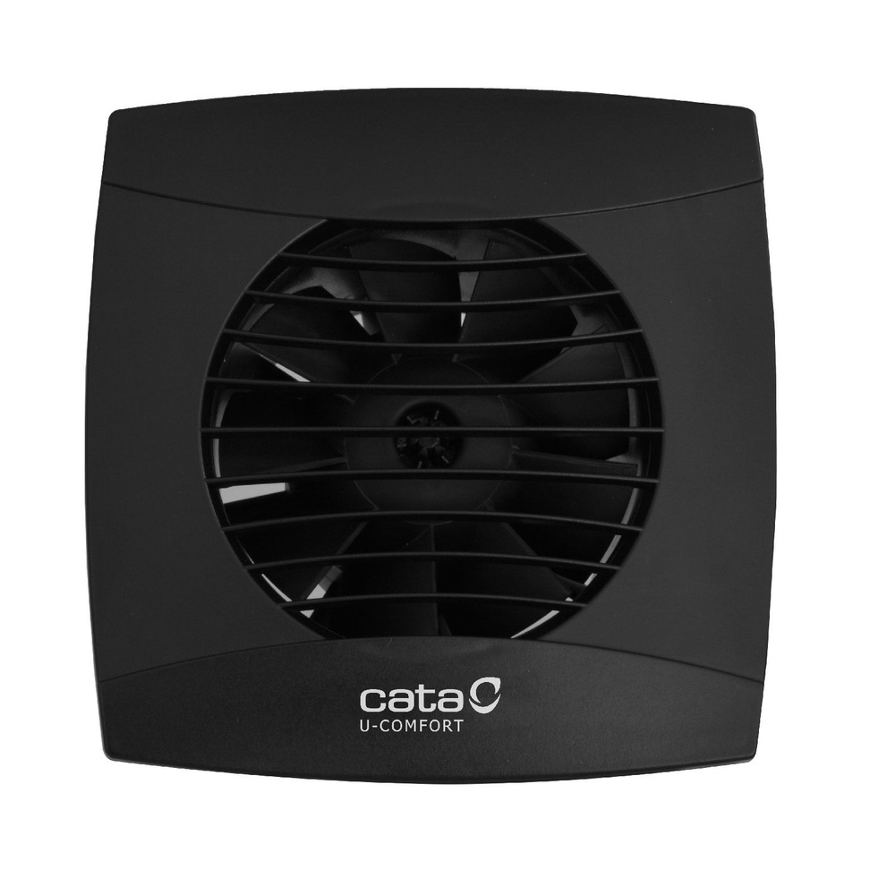 Вентилятор накладной Cata UC-10 Hygro Black (таймер, датчик влажности) #1