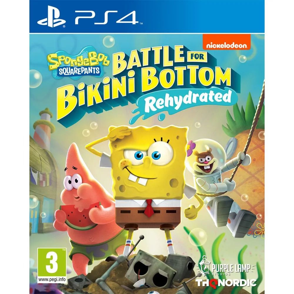 Игра SpongeBob SquarePants Battle For Bikini Bottom Rehydrated Губка Боб Квадратные  Штаны: Битва за Бикини Боттом_PlayStation 4 (PlayStation 4, Русские  субтитры) купить по низкой цене с доставкой в интернет-магазине OZON  (756359196)