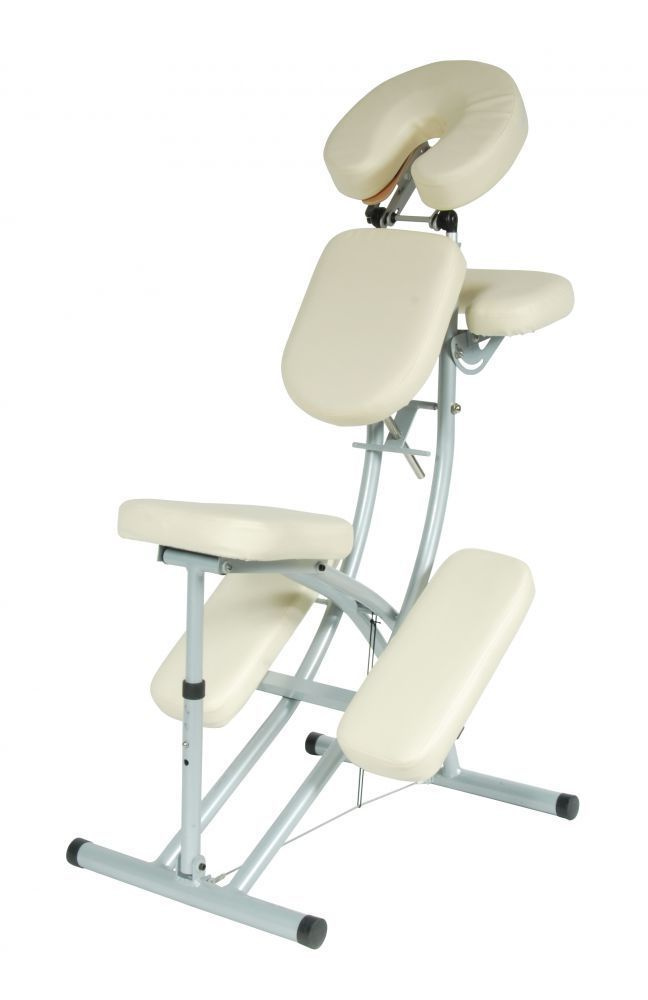 Кресло массажное для ШВЗ MA-03 (МСТ-3АЛ) (СТ-1ШАА) (алюм. DE LUXE) синий, кушетка для массажа  #1