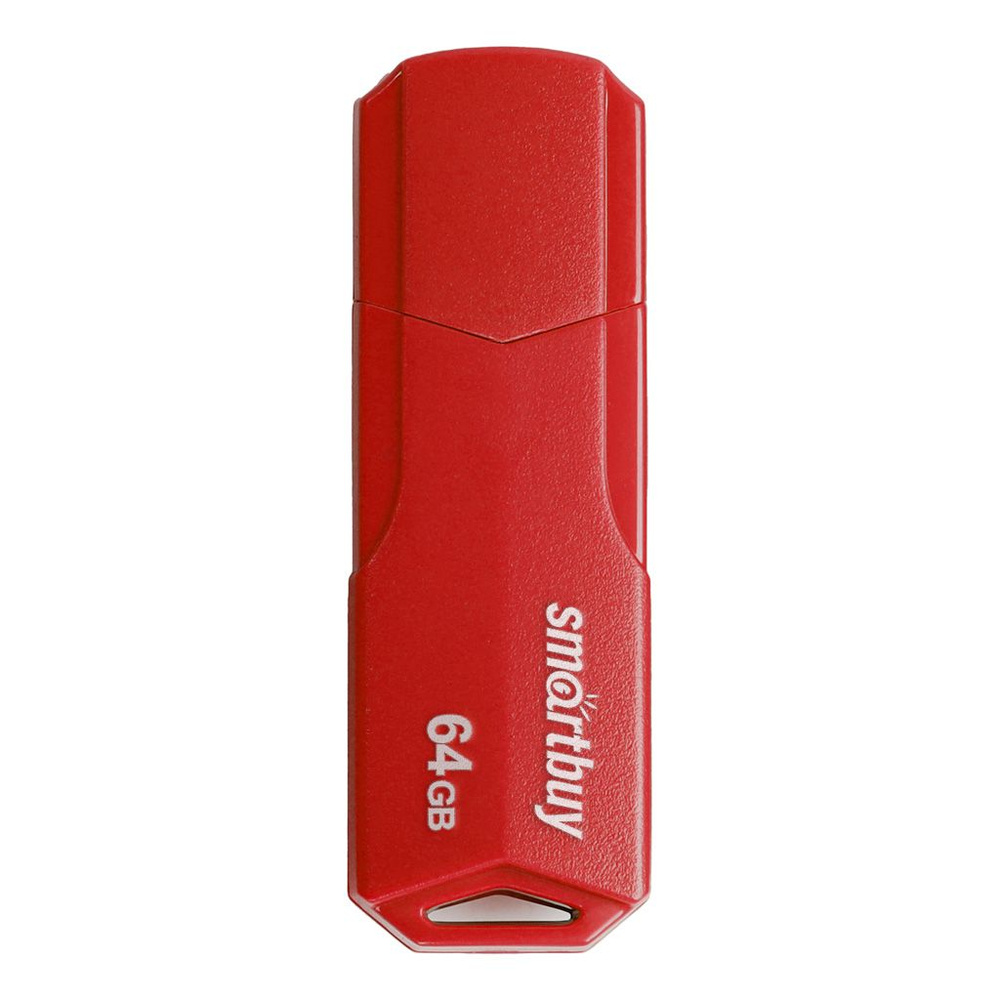 Флешка USB SmartBuy 064GB CLUE, красный