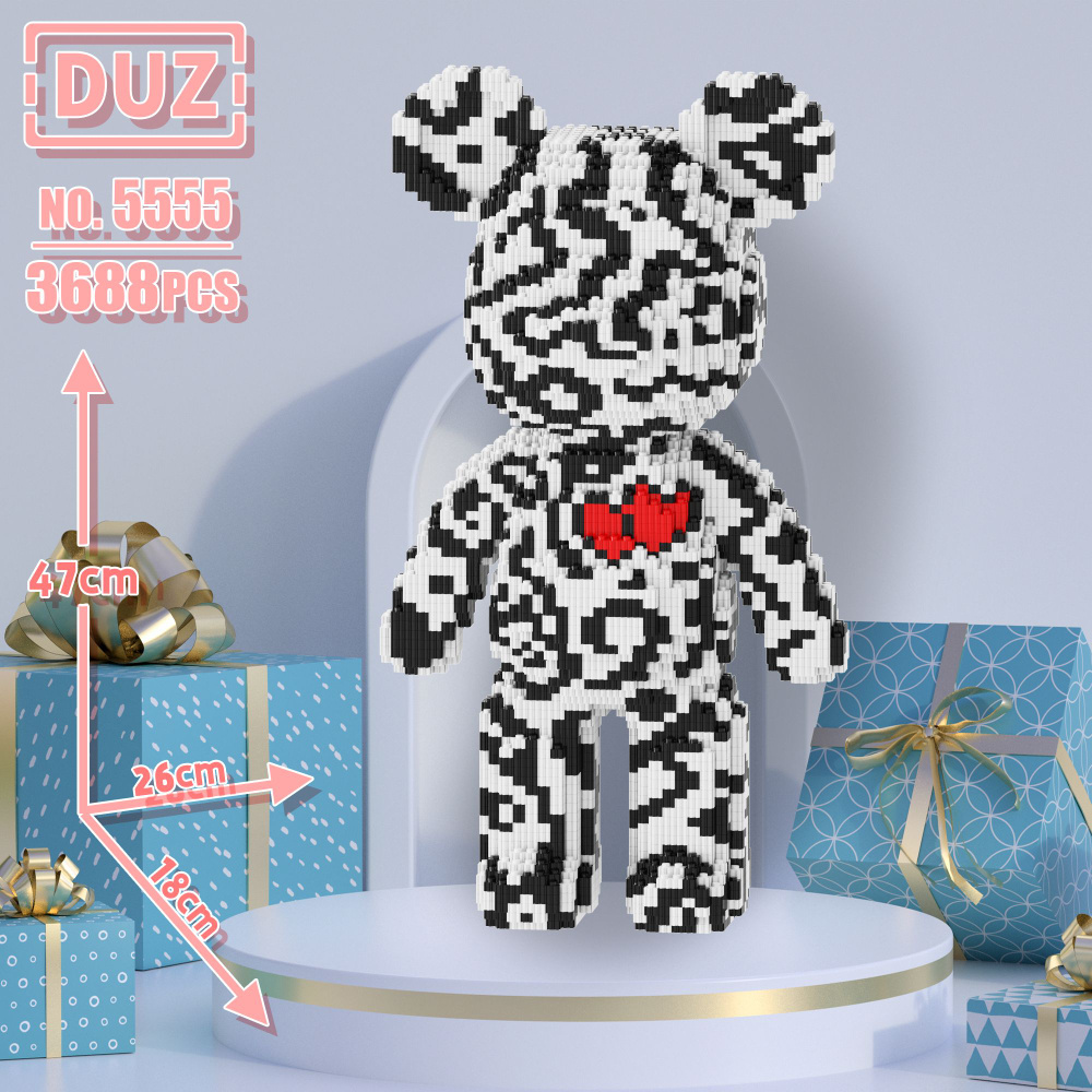 DUZ конструктор /3D KAWS игрушка-медведь, лего совместимый - купить с ...