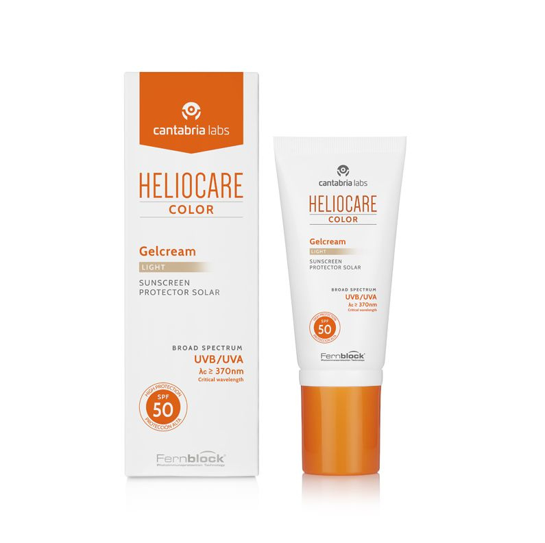 HELIOCARE Color Gelcream Light SPF 50 Тональный солнцезащитный гель ...