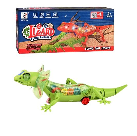 Crawling sales lizard toy