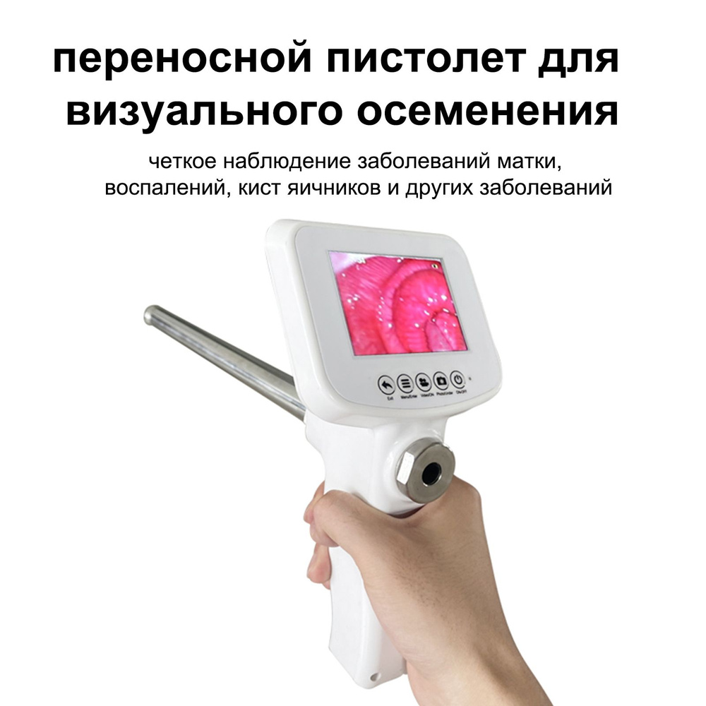Инструмент для искусственного осеменения молочных коров Визуальный ...