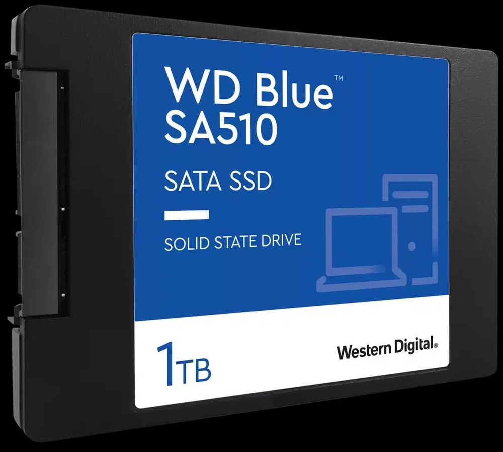 1 ТБ Внутренний SSD-диск Western Digital 3D NAND Твердотельный ...
