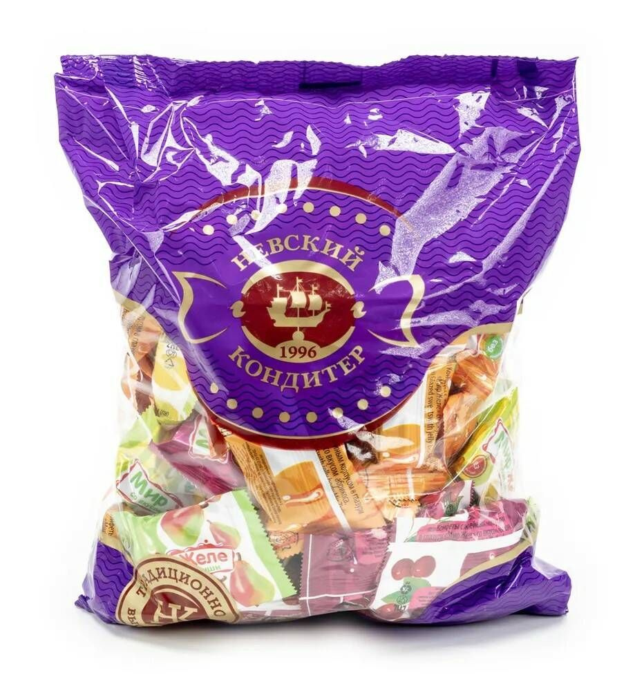 Конфеты глазированные Невский Кондитер, Мир желе, 1 кг - купить с ...