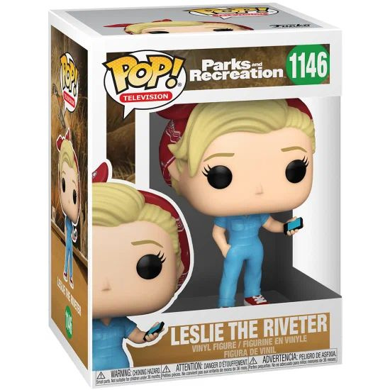 Фигурка FUNKO POP ! TV: Parks & Rec-Leslie the Riveter 56170 (1146) #1