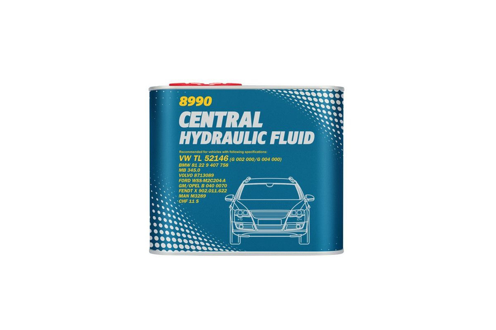 8990 Central Hydraulic Fluid, гидравлическая жидкость, Mannol - купить ...