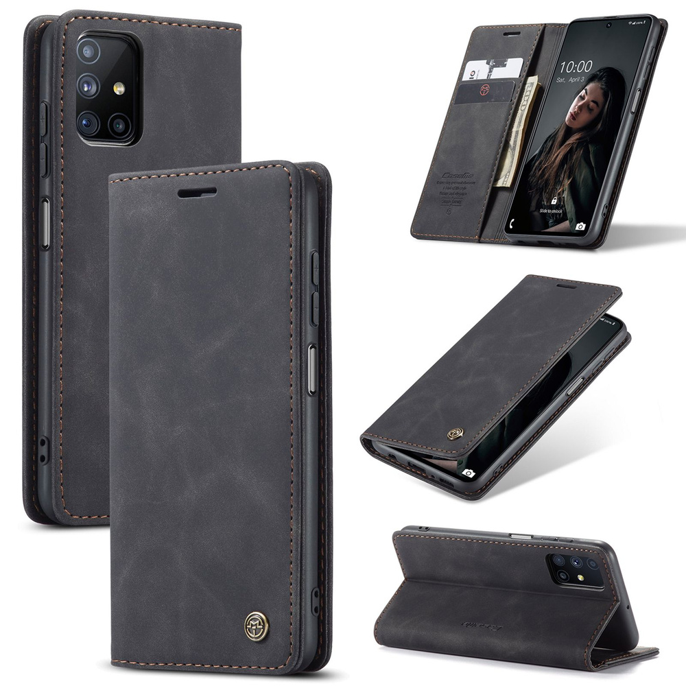Чехол-книжка для Samsung Galaxy M51 / Самсунг Галакси М51,черный купить ...