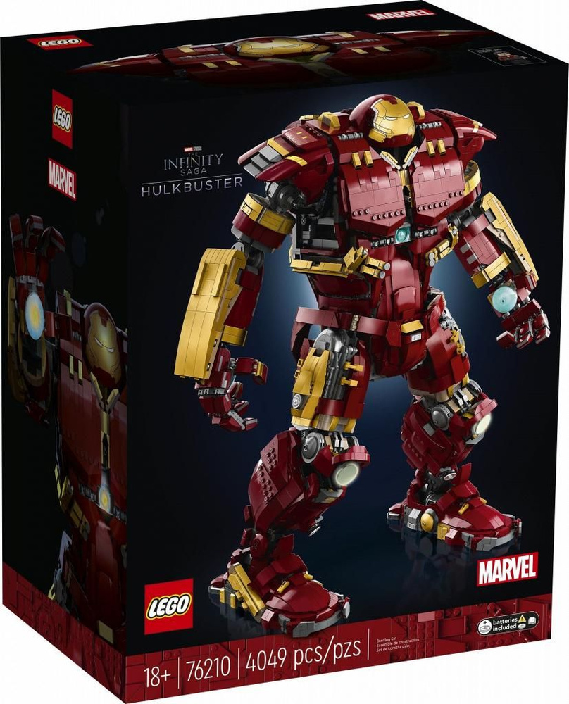 LEGO 76210 Marvel Super Heroes - Бой Халкбастера - купить с доставкой по  выгодным ценам в интернет-магазине OZON (823645895)