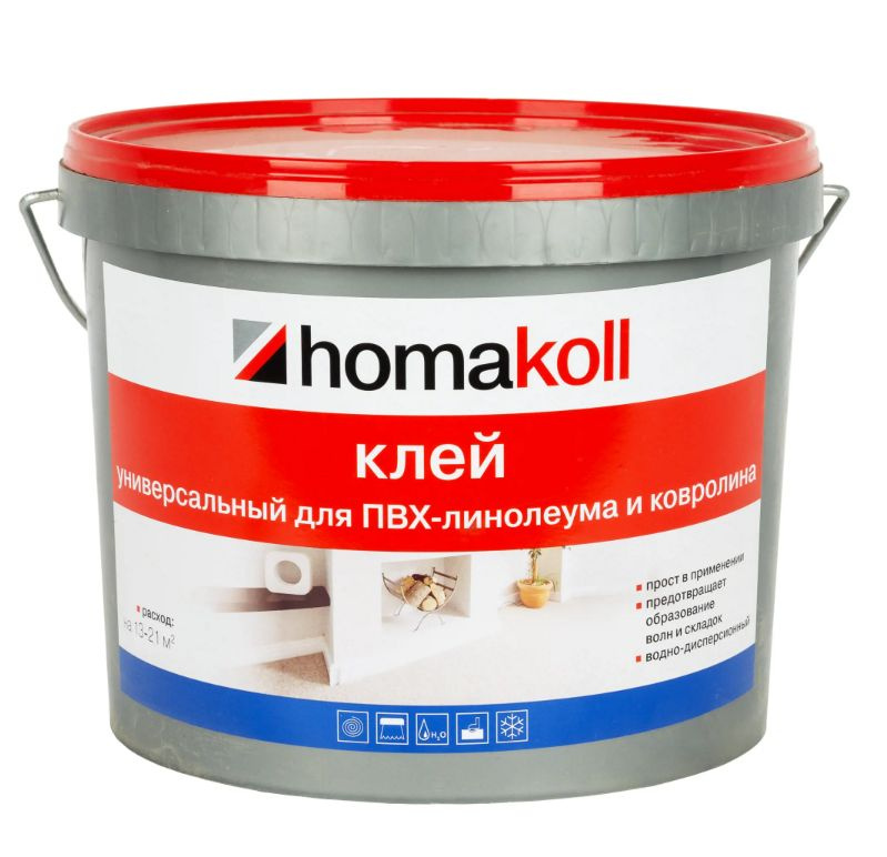 Клей универсальный для линолеума и ковролина Хомакол (Homakoll) 7 кг  #1