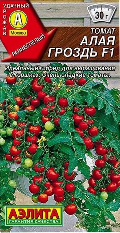 Семена Томат Алая Гроздь F1 (10 семян) - Аэлита #1