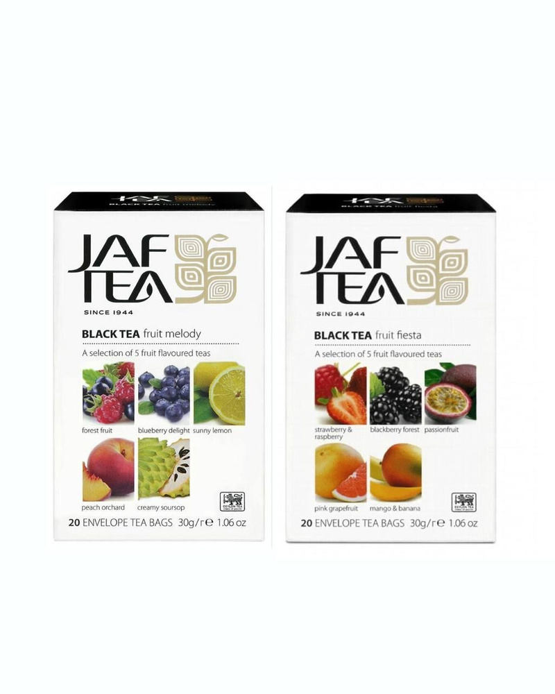 Чай черный Jaf Tea Platinum collection Фруктовая Мелодия ассорти в ...