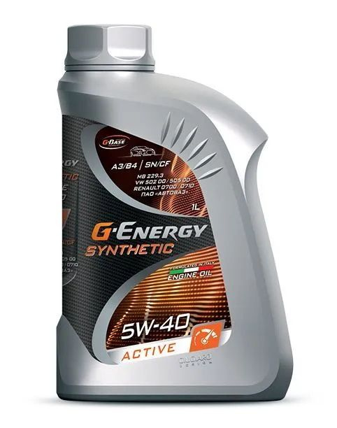 G-Energy SYNTHETIC ACTIVE 5W-40 Масло моторное, Синтетическое, 1 л #1