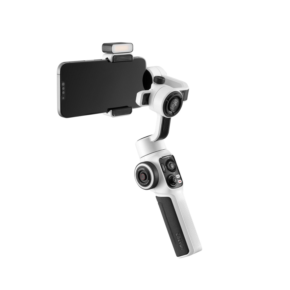 Стабилизатор для смартфона Zhiyun Smooth 5S Combo White28 см купить по  низкой цене с доставкой в интернет-магазине OZON (845852123)